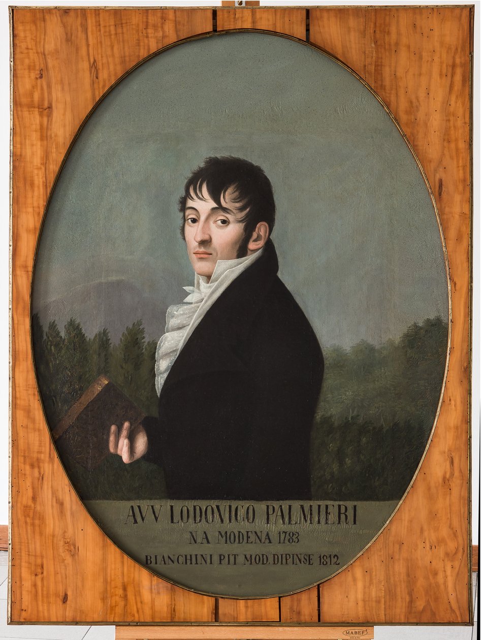 Portrett av Ludovico Palmieri (olje på lerret) av Ippolito Bianchini Ciarlini