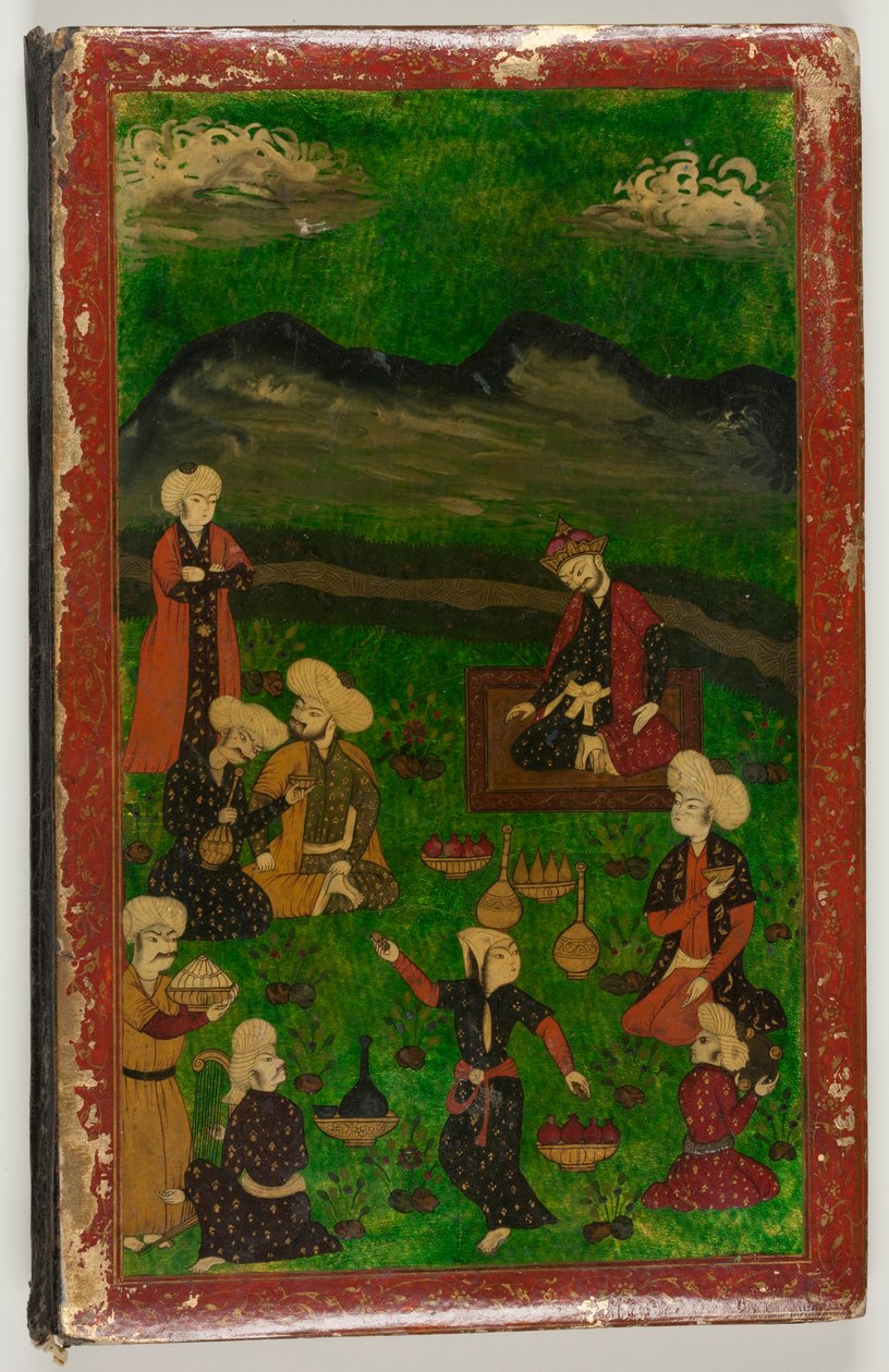 Manuskript von Kulliyat (Gesamtwerke) von Sa