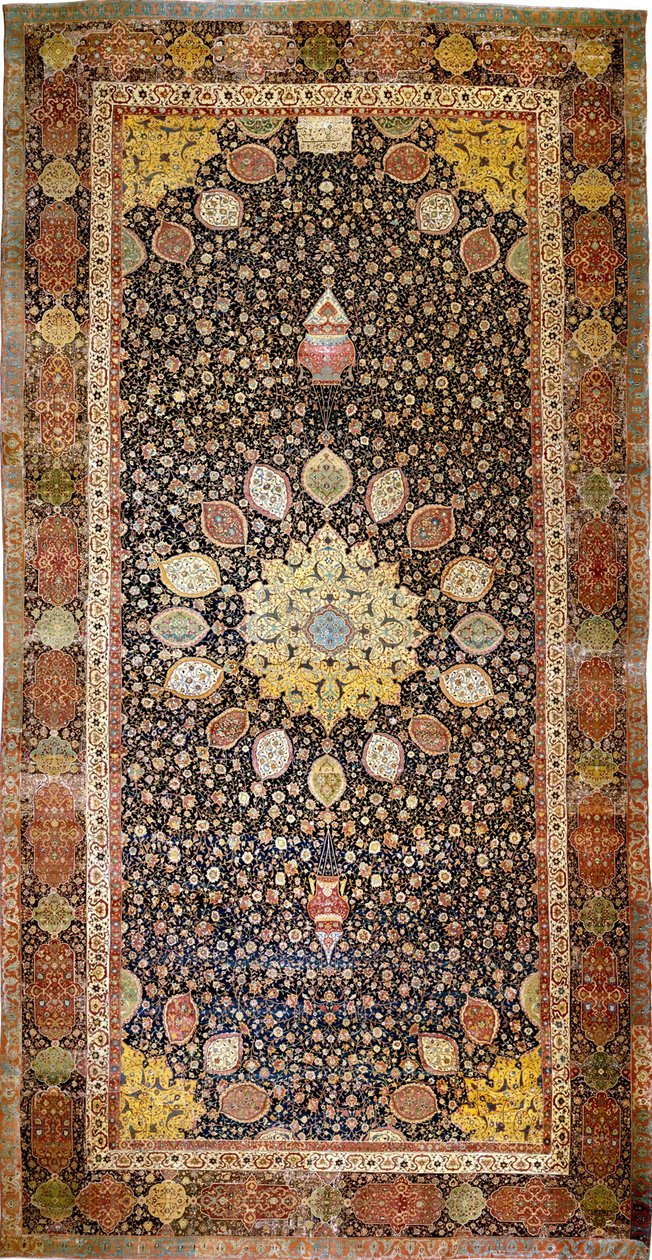 Ardabil-teppet, ca. 1540 av Iranian Master