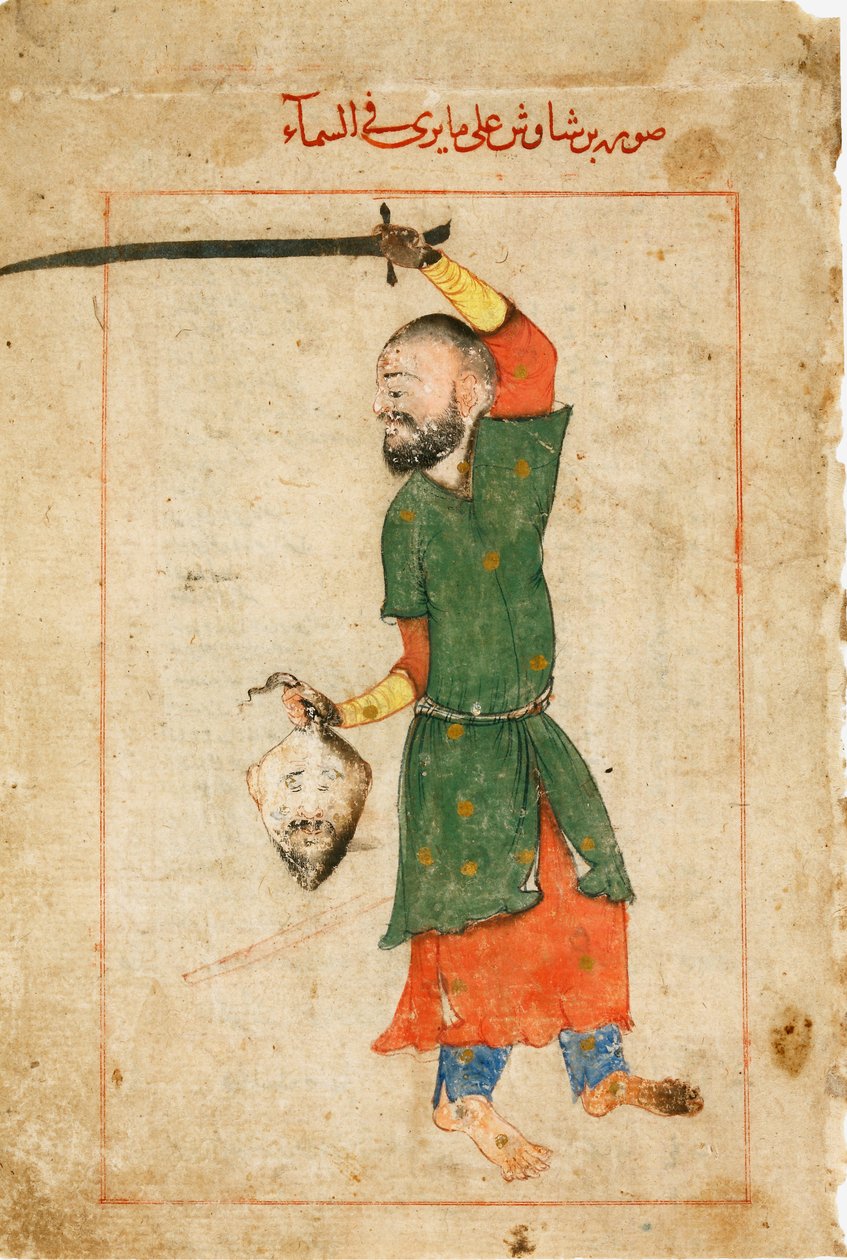 Konstellasjonen Perseus fra boken med faste stjerner av Al-Sufi av Iranian Master