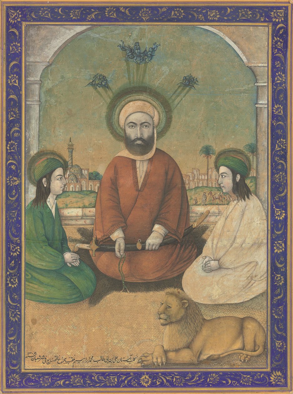 Eli, Hassan når Hussein, Qajar fra Iran av Iranian School