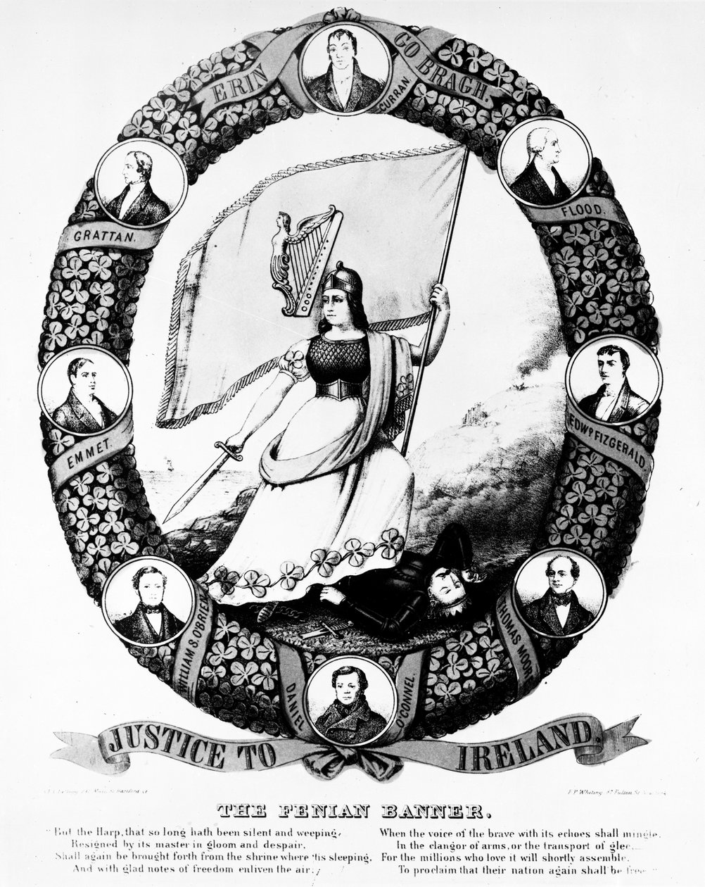 Feninan-banneret, av Irish School