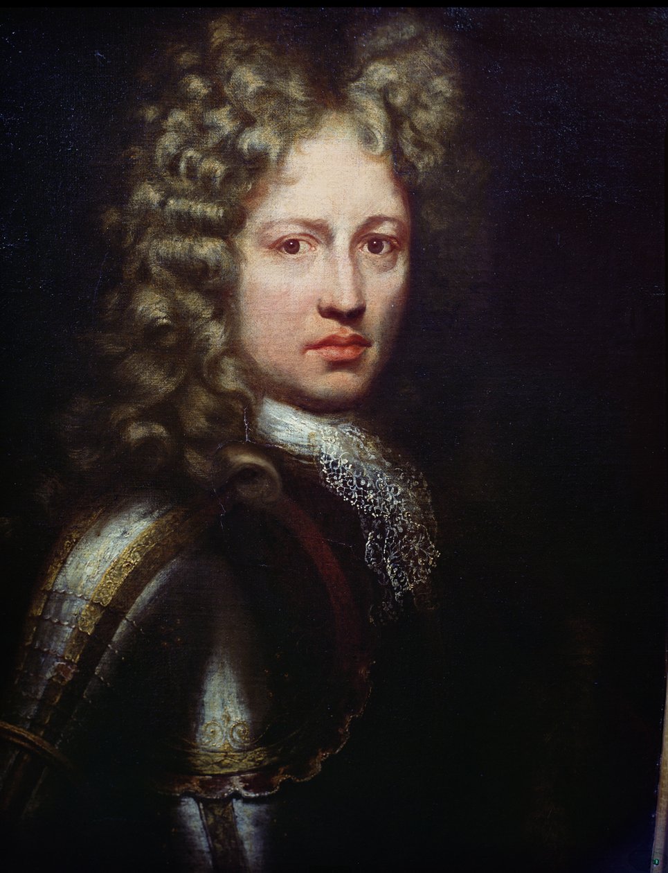 Portrett av Patrick Sarsfield, titulær jarl av Lucan (d.1693) irsk jakobitt og soldat av Irish School
