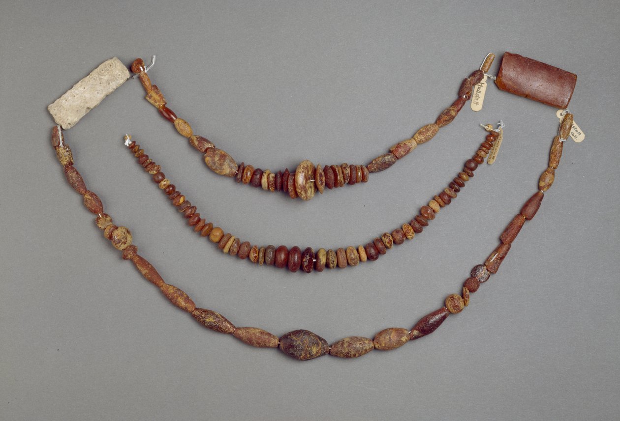 Halstatt-kjede (rav) av Iron Age