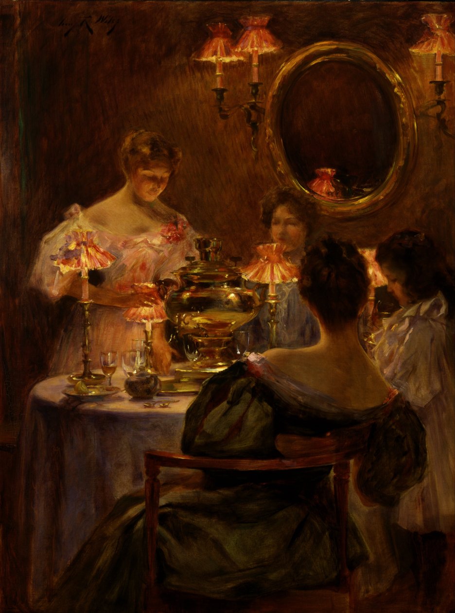 Russisk te av Irving Ramsay Wiles