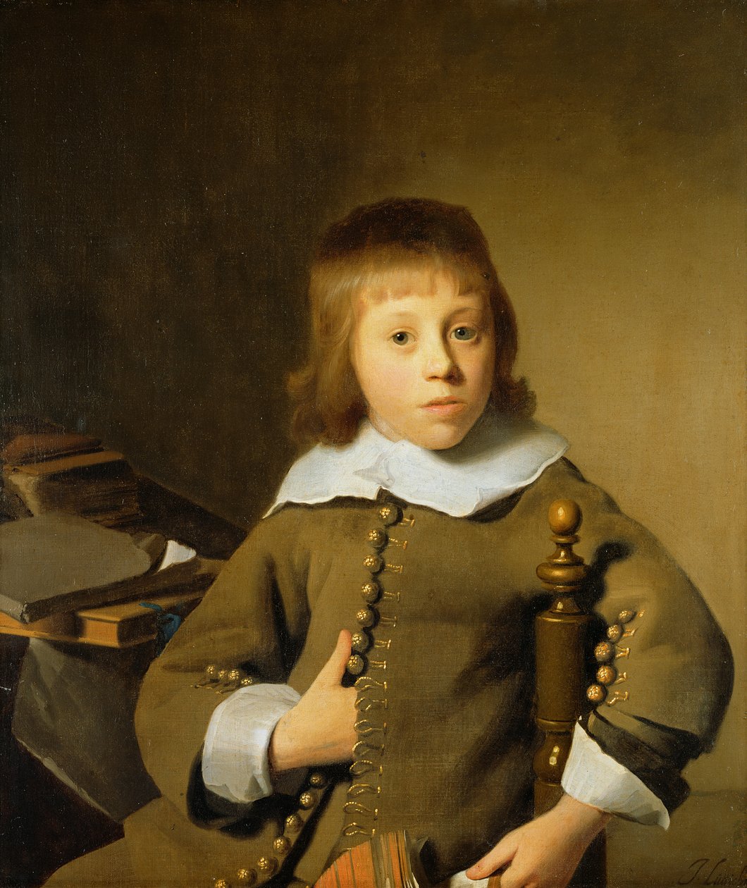 Portrett av en ung gutt av Isaac Luttichuys