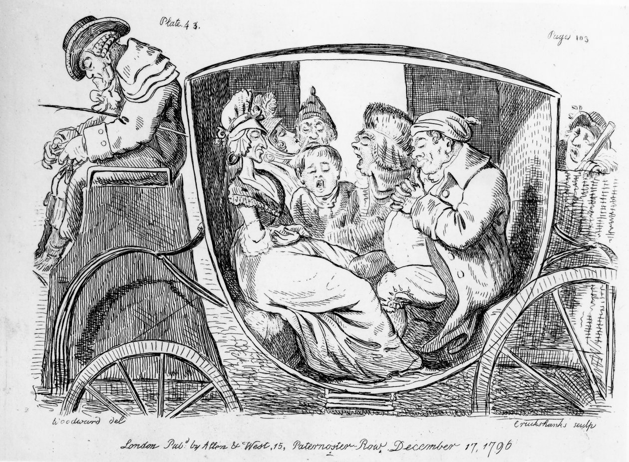 Stage Coach Passasjerer Søvn, Plate 43 til 