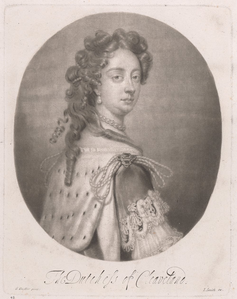 Barbara, nederlenderinne av Cleaveland (d. 1709) av Isaac Beckett