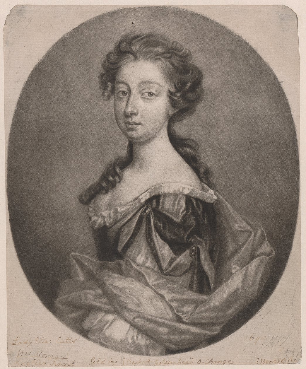 Elizabeth, Lady Cutts (d. 1698) av Isaac Beckett