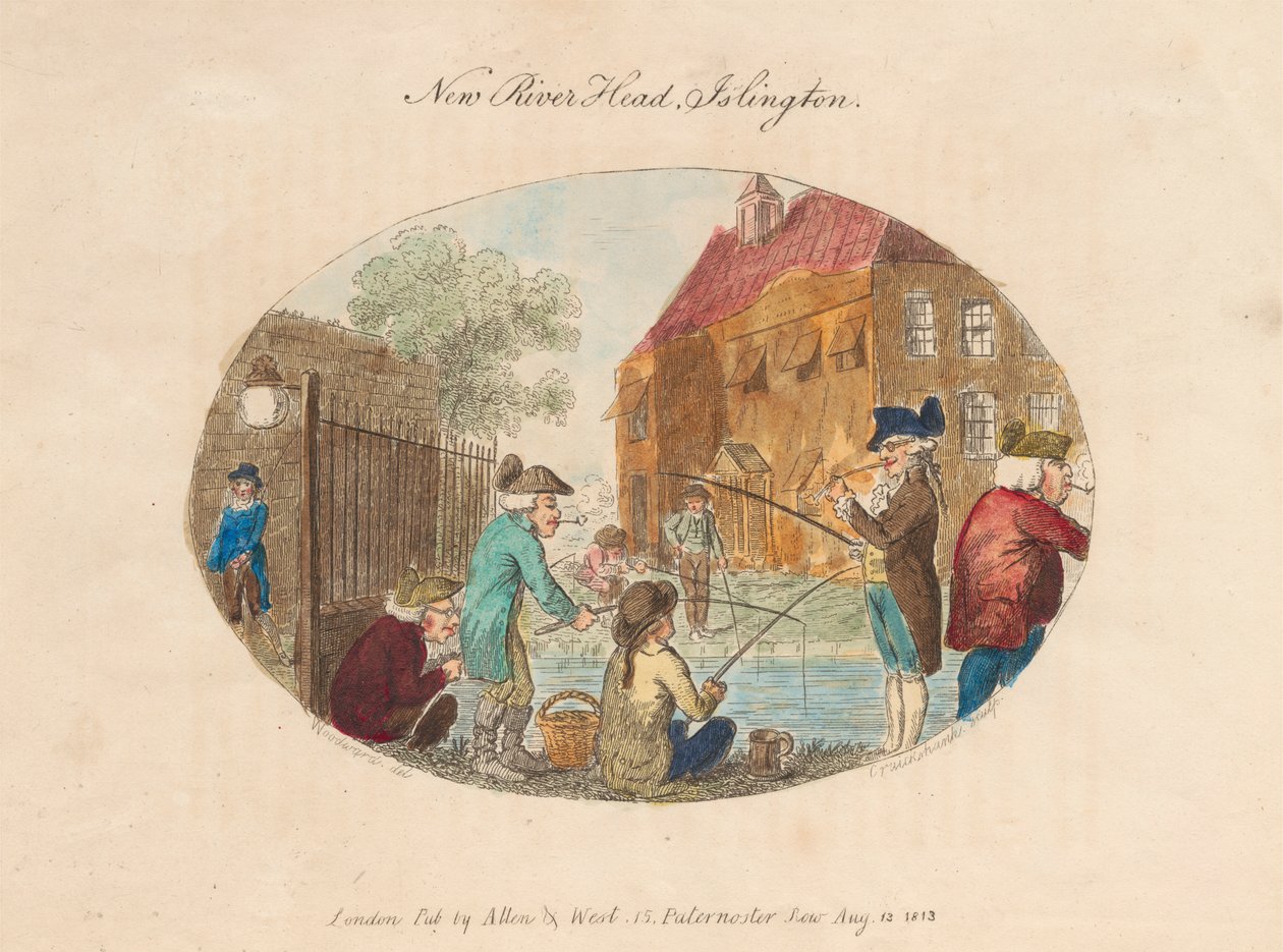 New River Head, Islington av Isaac Cruikshank