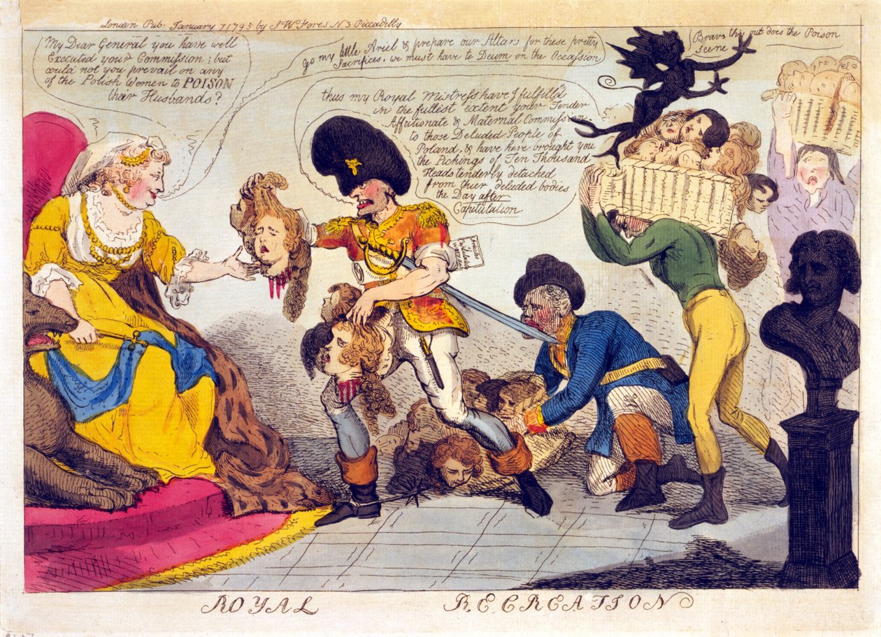 Kongelig rekreasjon av Isaac Cruikshank