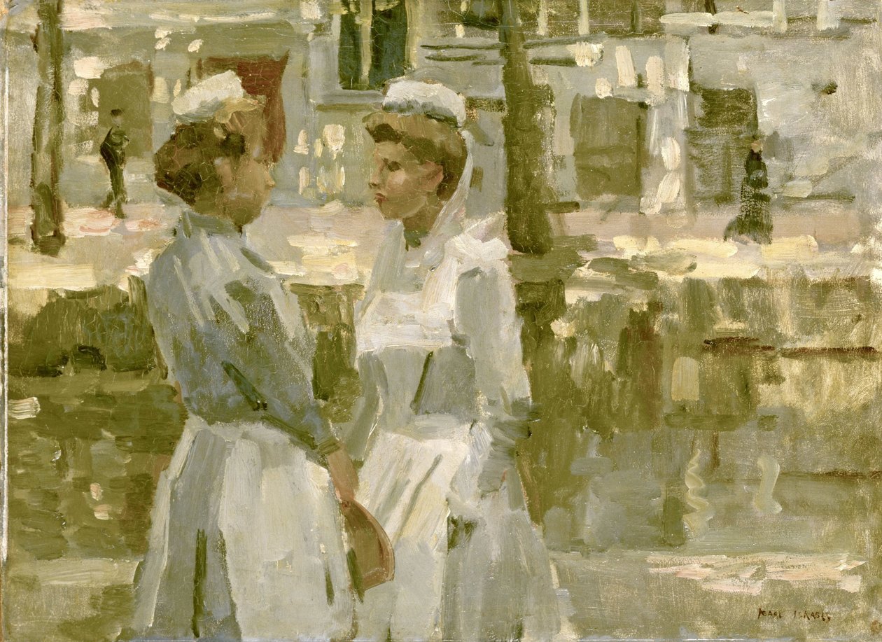 Amsterdam hushjelper av Isaac Israels