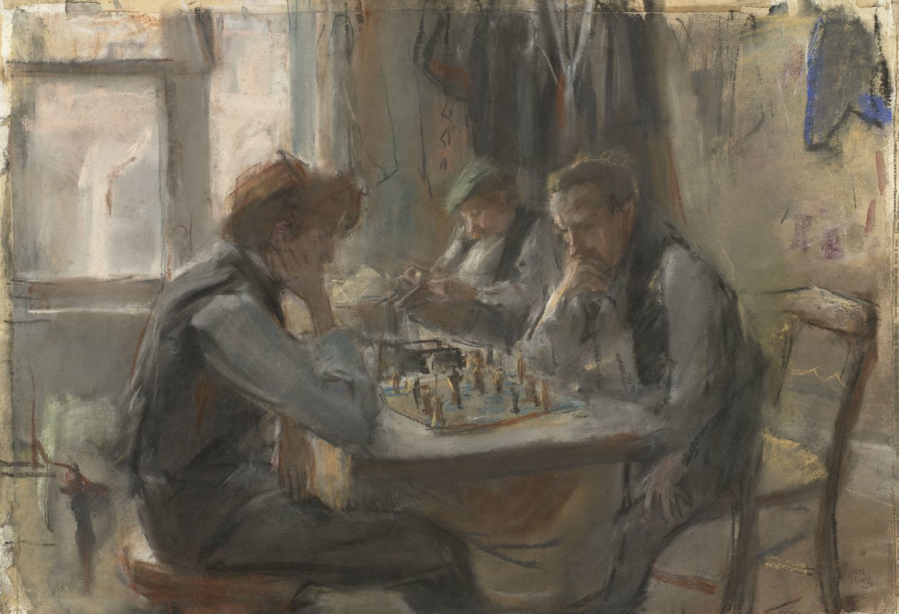 Sjakkspillerne av Isaac Israels