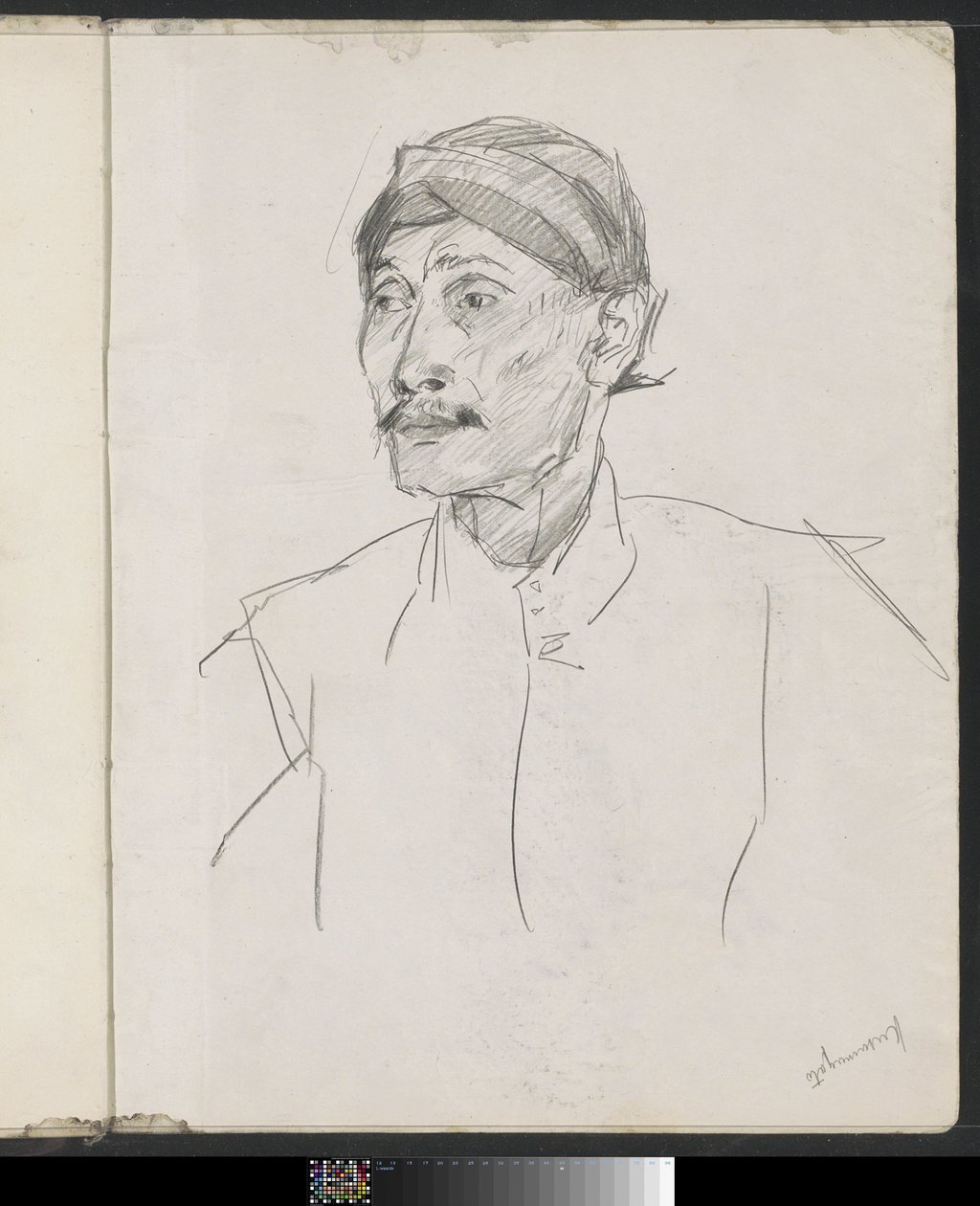 Portrett av en ukjent mann av Isaac Israels