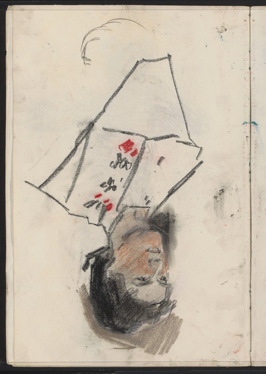 Portrett av en ukjent kvinne av Isaac Israels