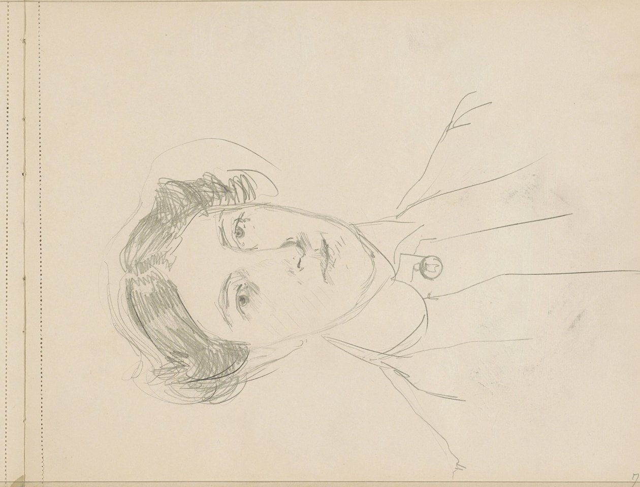 Portrett av en ukjent kvinne av Isaac Israels