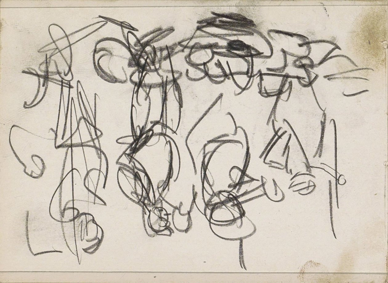 Stående figurer av Isaac Israels