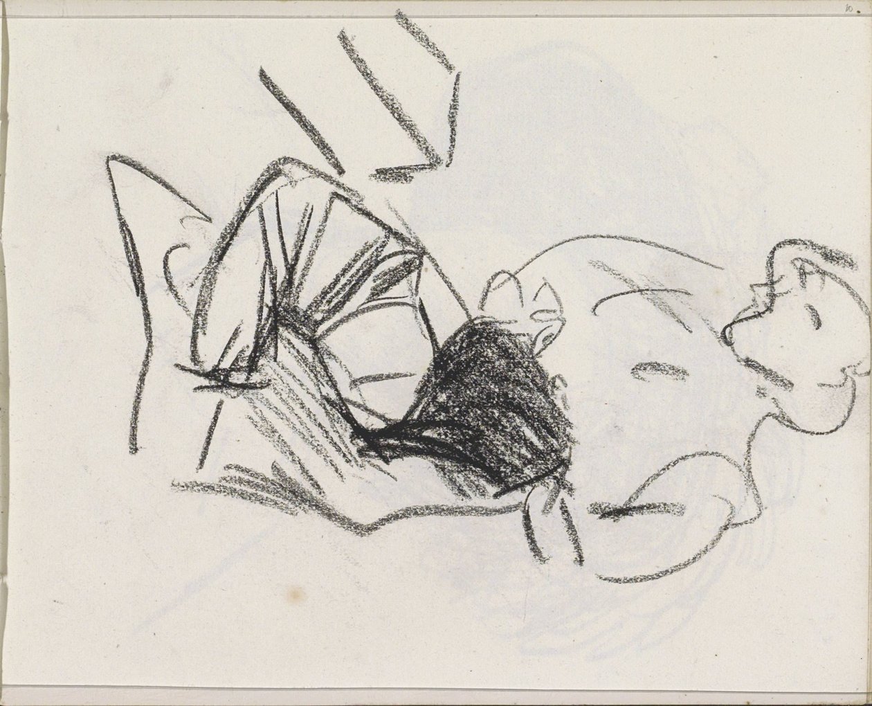sittende kvinne av Isaac Israels