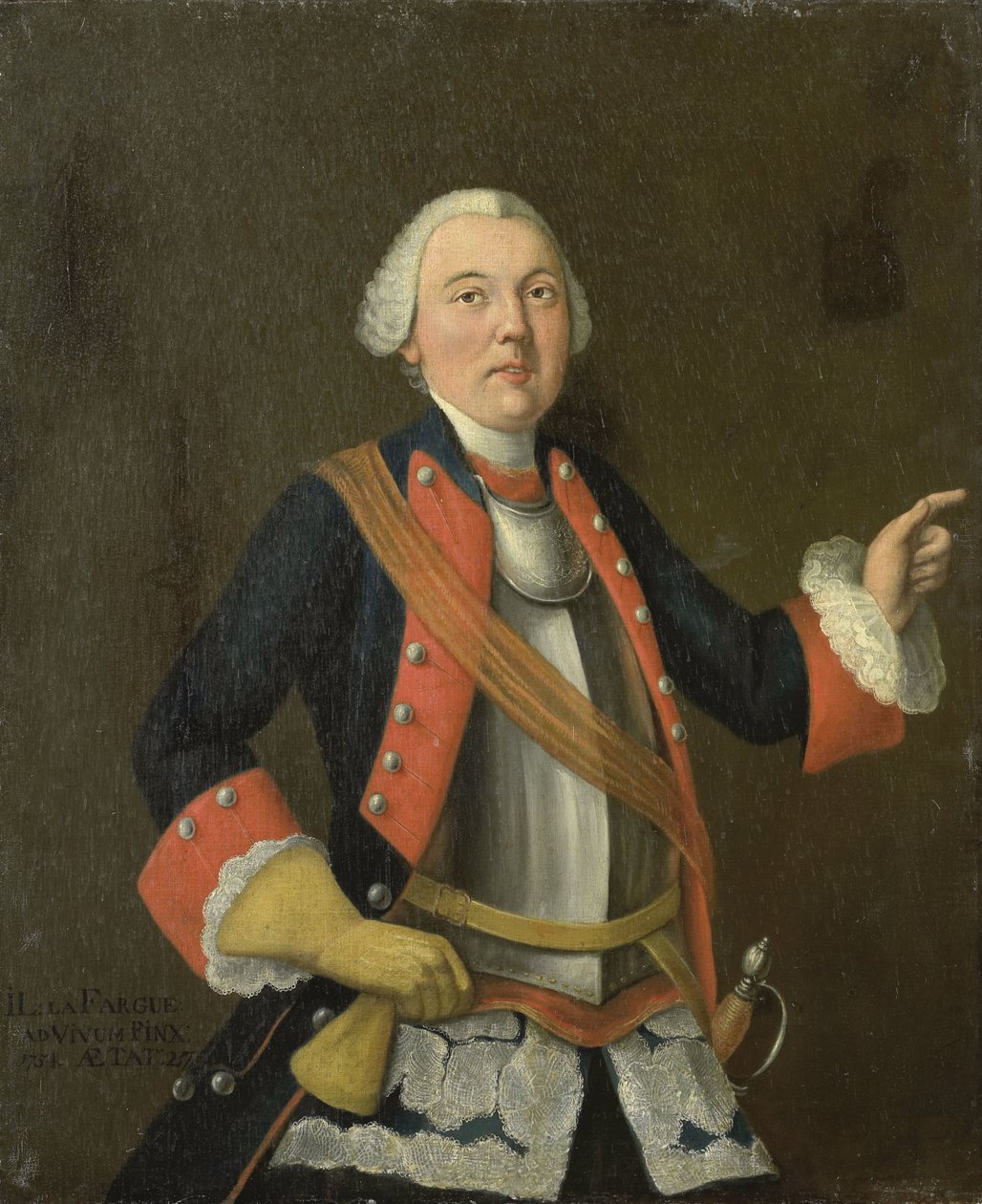 Jan Hendrik van Rijswijk (f 1717) av Isaac Lodewijk la Fargue van Nieuwland