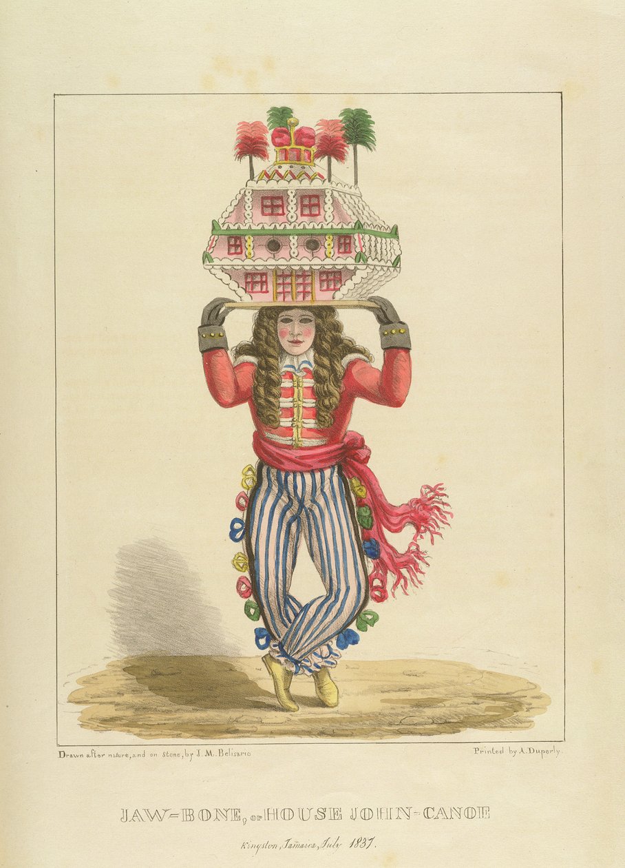 Jaw-Bone, eller House John-Canoe, plate 3 fra 