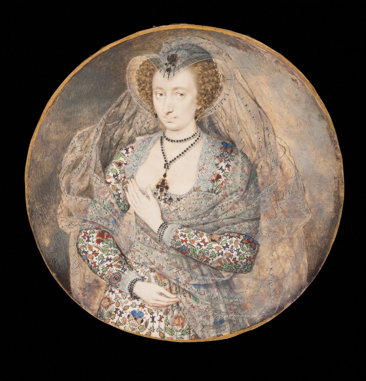 Ukjent dame av Isaac Oliver