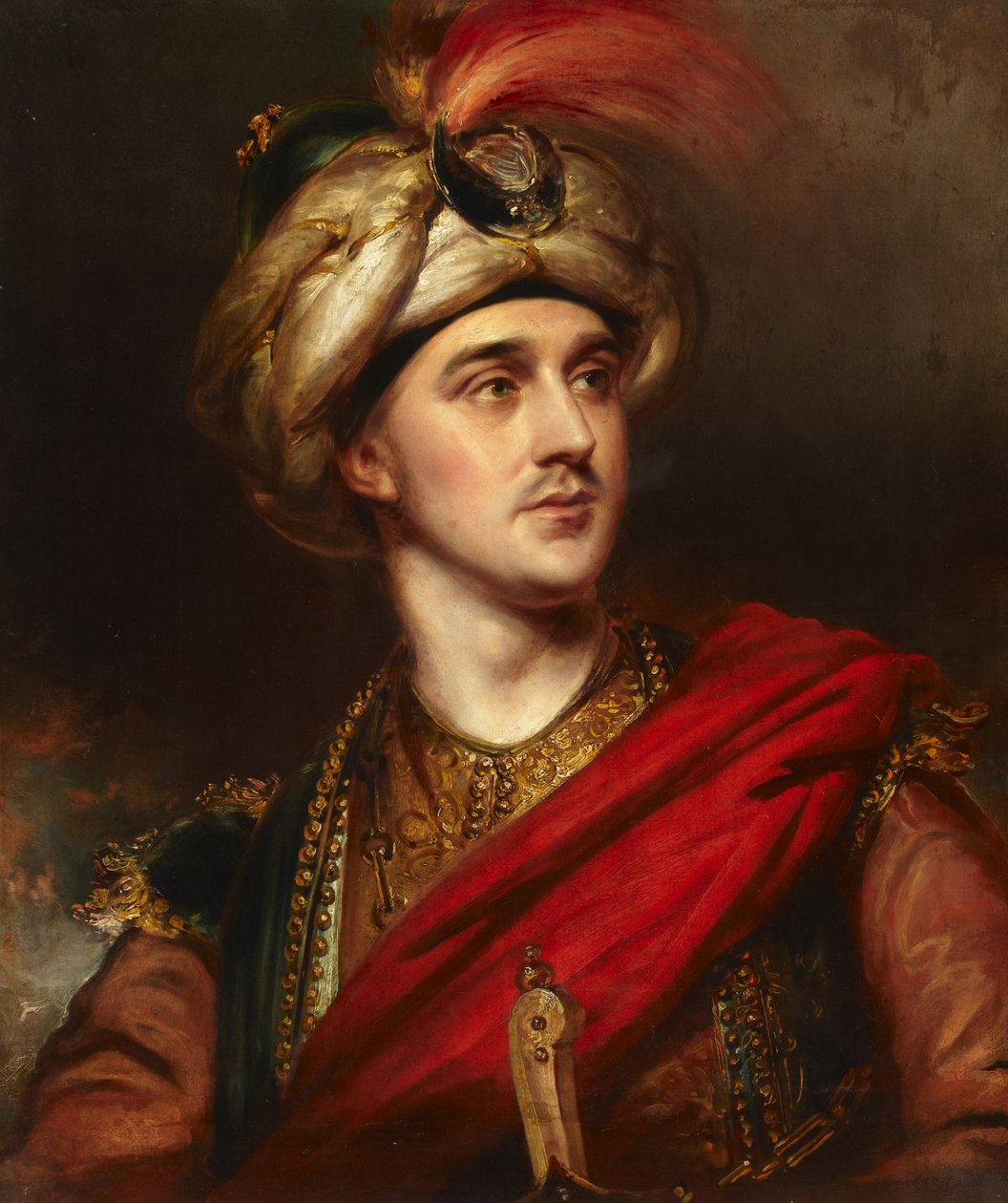 Charles Edward Horn, ca. 1817 av Isaac Pocock