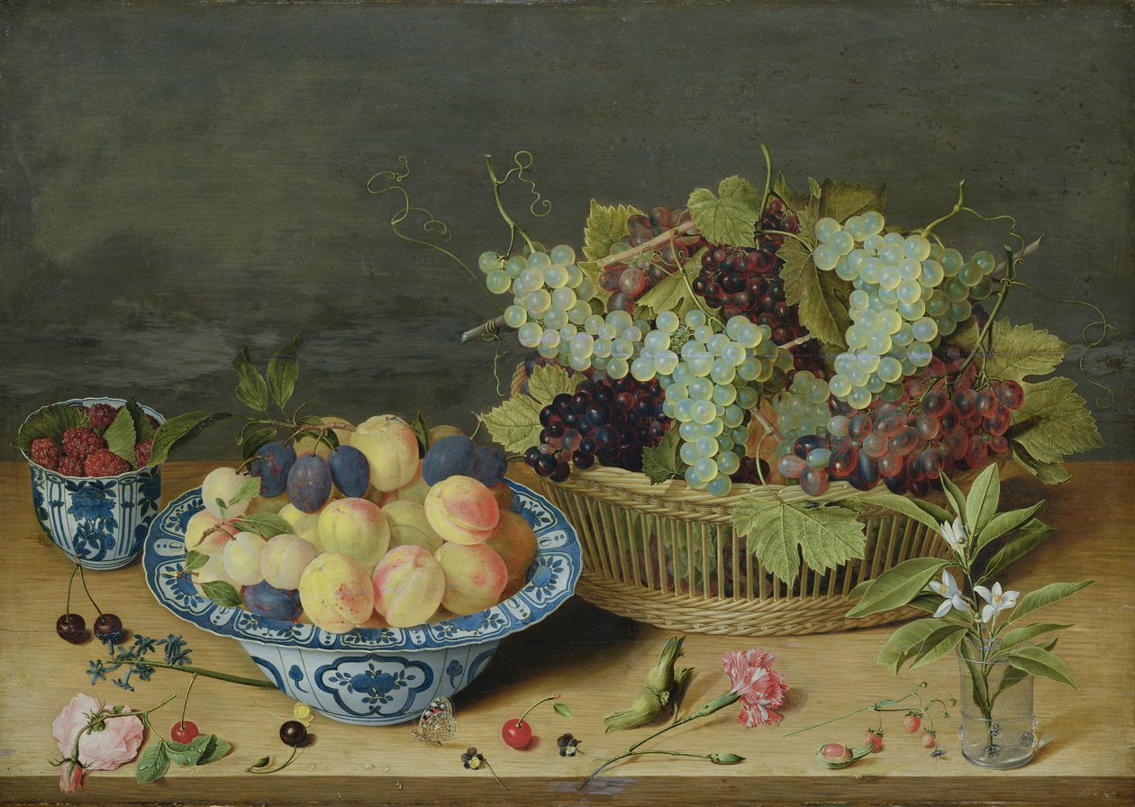 Stilleben med frukt av Isaac Soreau