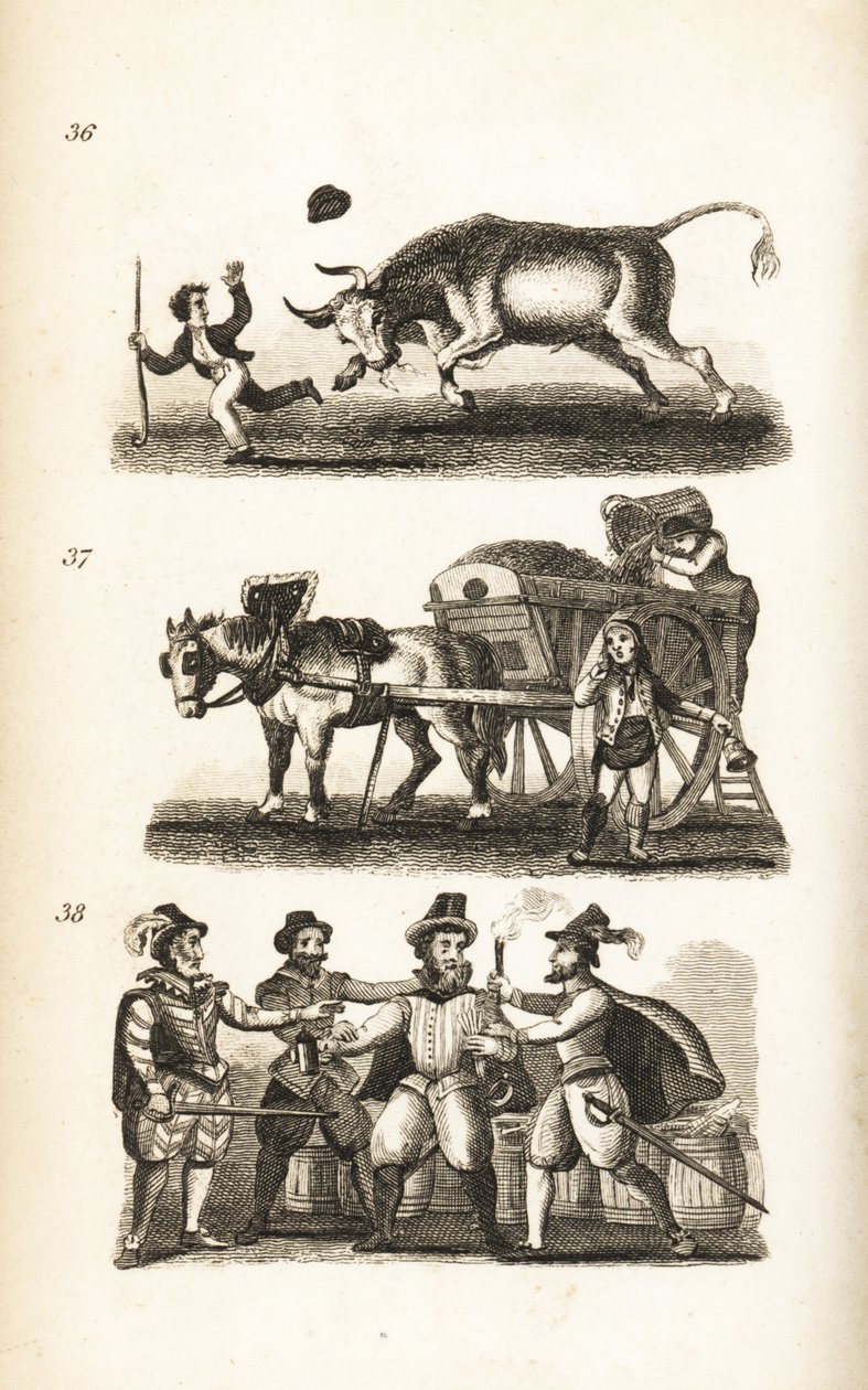 The Enraged Ox, the Dustman and the Taking of Guy Fawkes av Isaac Taylor
