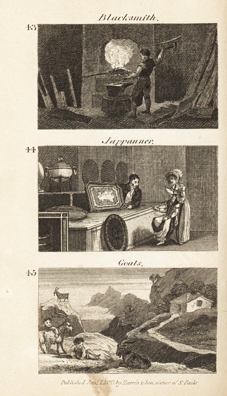 Handler i Regency England: smed, Jappanner og geiter av Isaac Taylor
