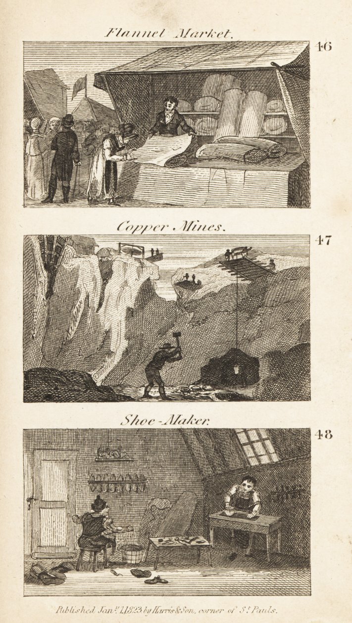 Handler i Regency England: flanellmarked, kobbergruver og skomaker av Isaac Taylor