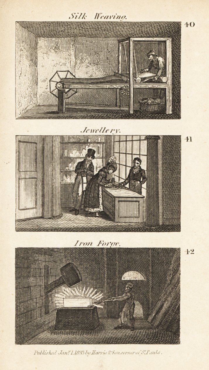 Handler i Regency England: silkeveving, smykker og jernsmi av Isaac Taylor