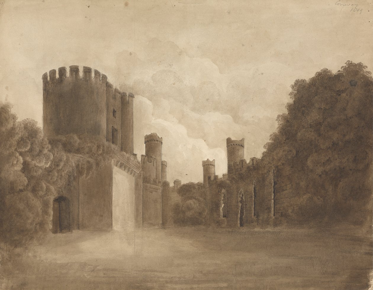 Conway (Castle, Nord-Wales) av Isaac Weld