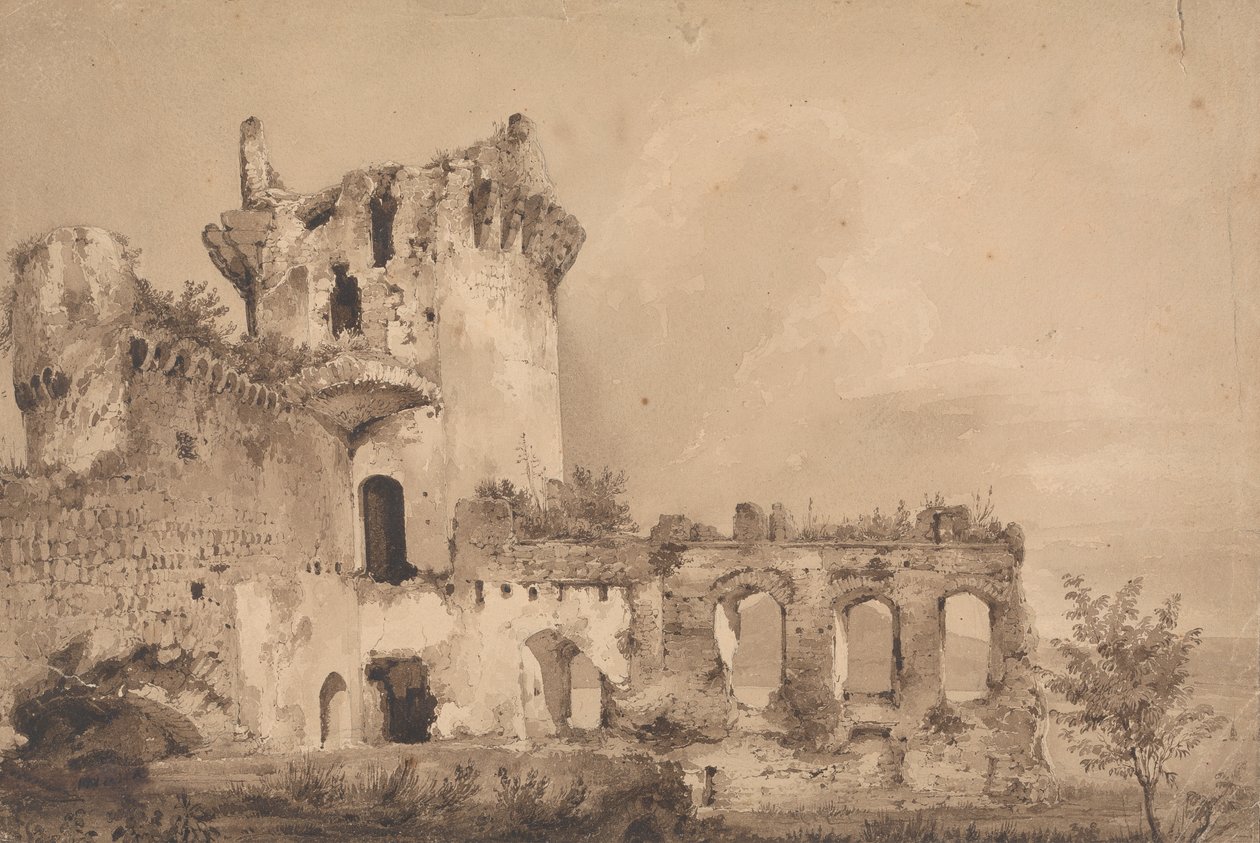 Ruiner (romersk?) av Isaac Weld