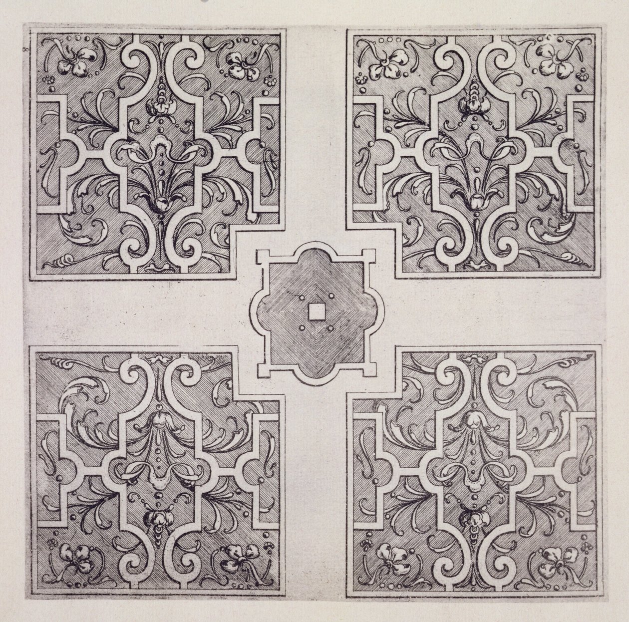 Parterre-design fra 
