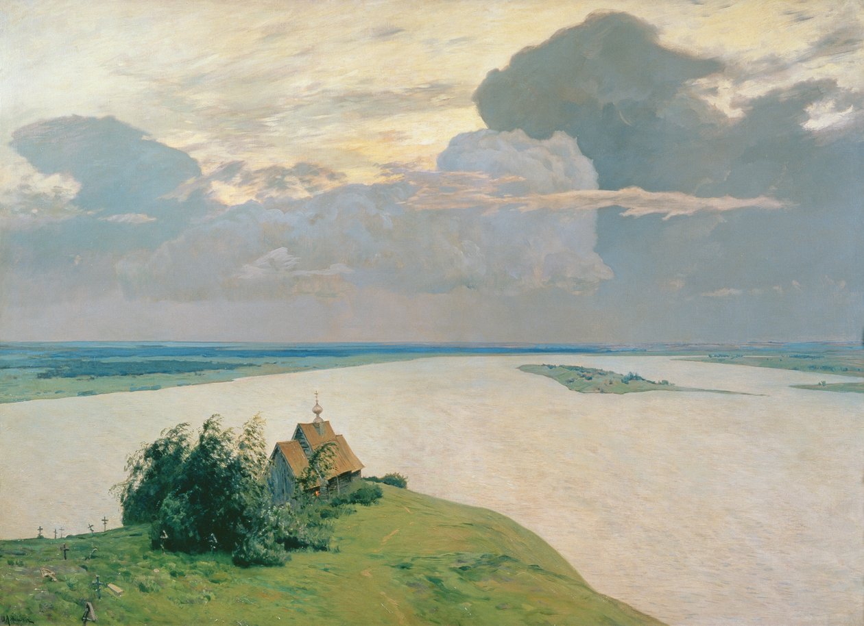 Over den evige fred, 1894 av Isaak Ilyich Levitan