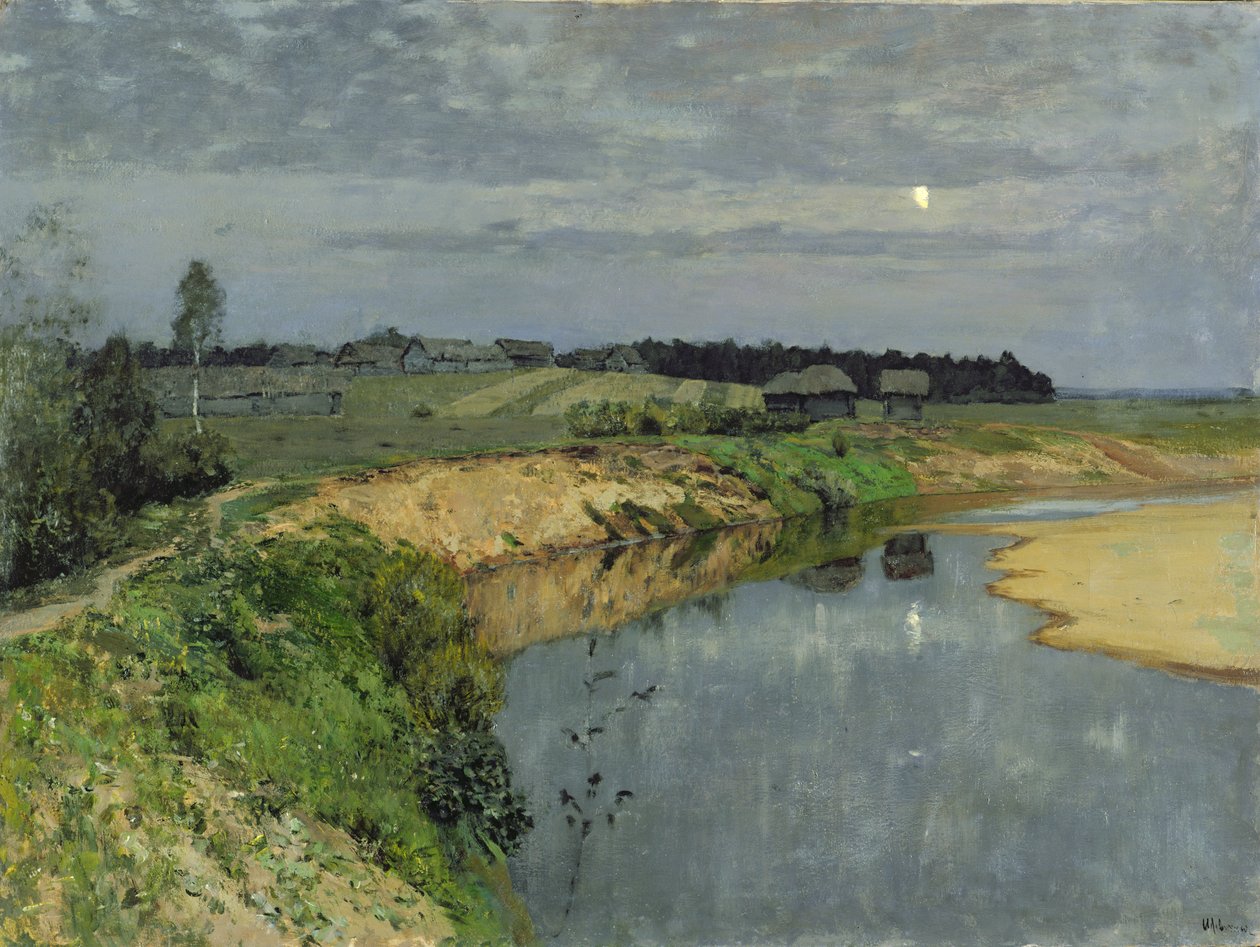 Stillhet av Isaak Ilyich Levitan