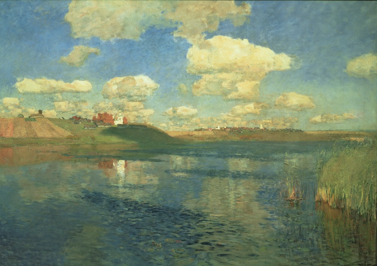 The Lake, eller Russland, 1900 av Isaak Ilyich Levitan