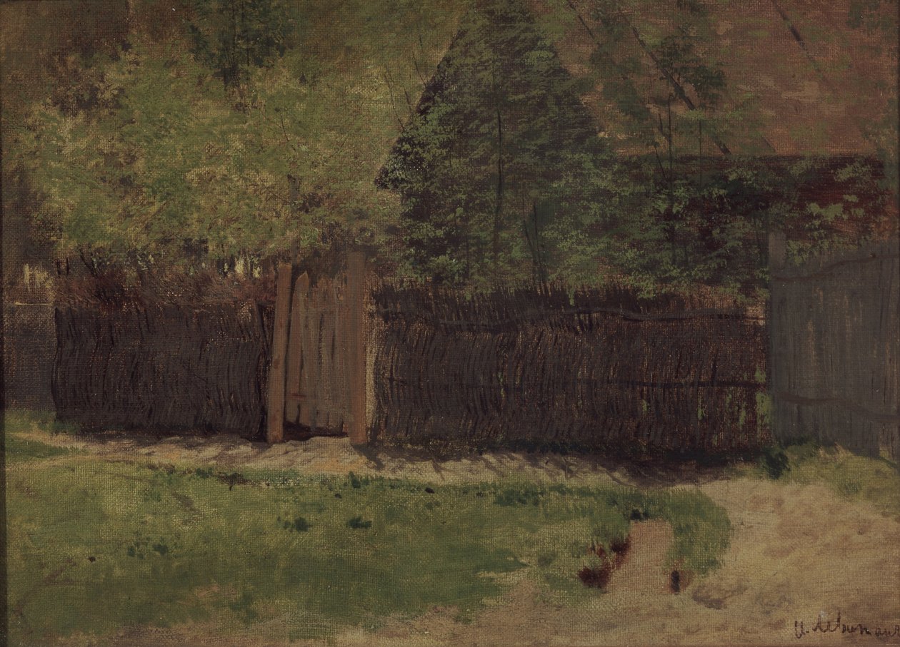 Første grønt. mai, 1883 av Isaak Ilyich Levitan