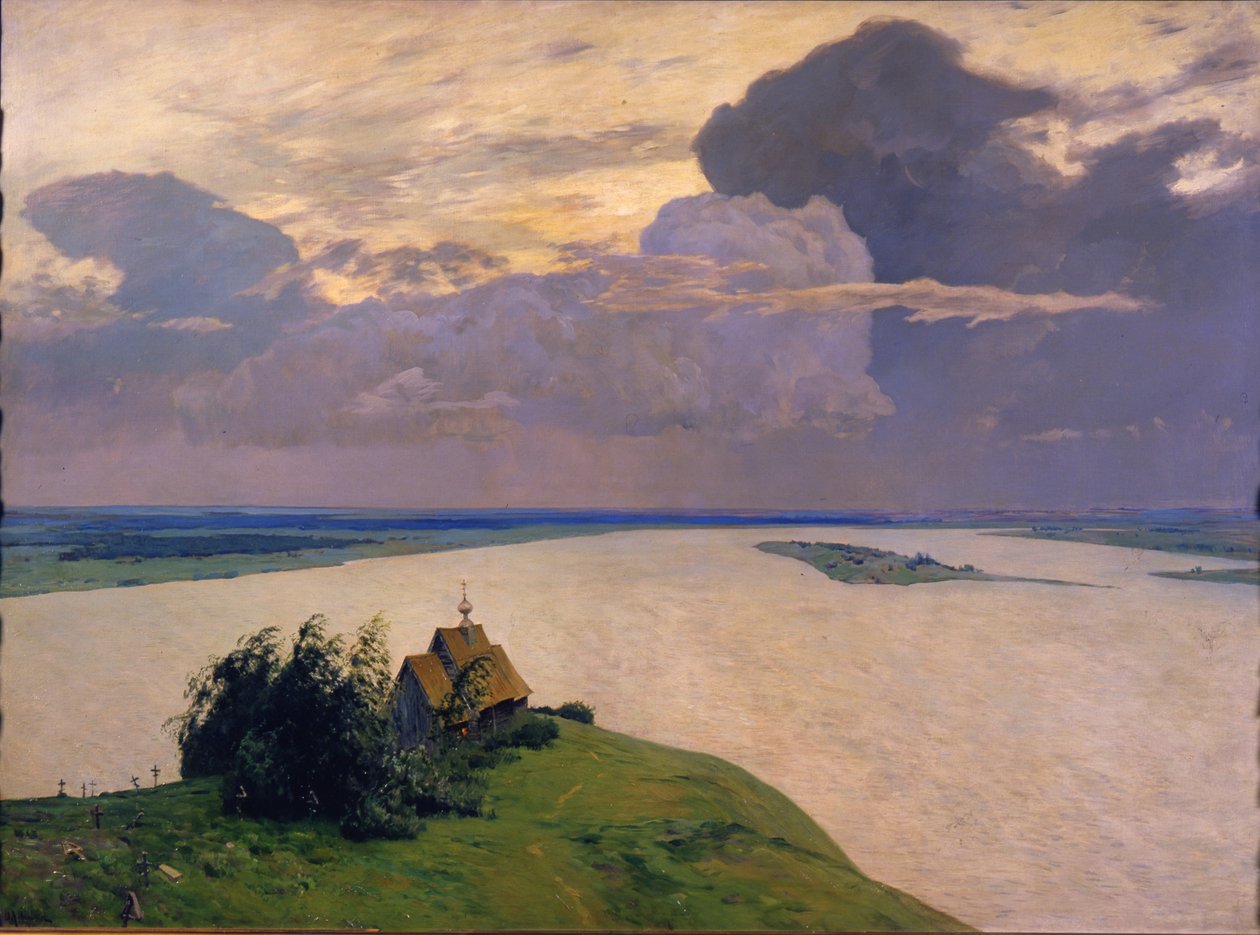Over evig fred, 1894 av Isaak Ilyich Levitan