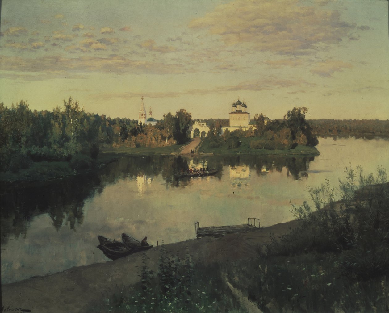 Kveldsringen, 1892 av Isaak Ilyich Levitan