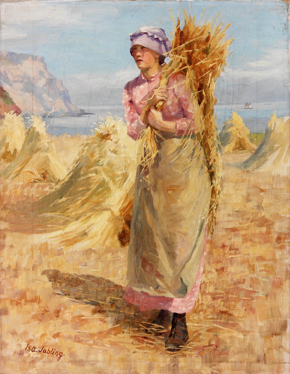 Høsting, 1893-1900 av Isabella Jobling