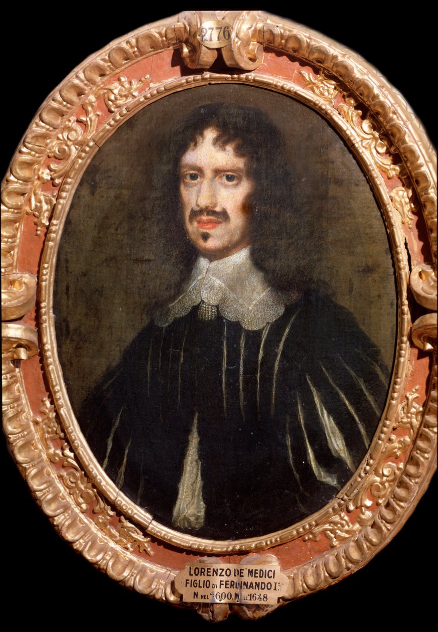Portrett av Lorenzo de Medici, florentinsk mecene (maleri av Isacco Campo