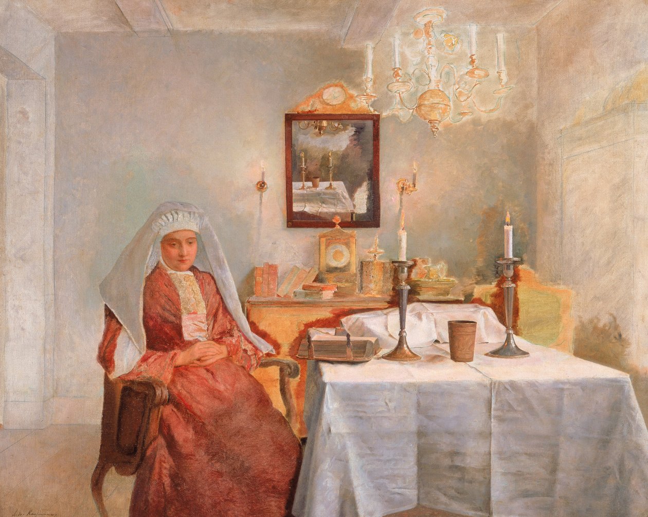Fredag kveld av Isidor Kaufmann