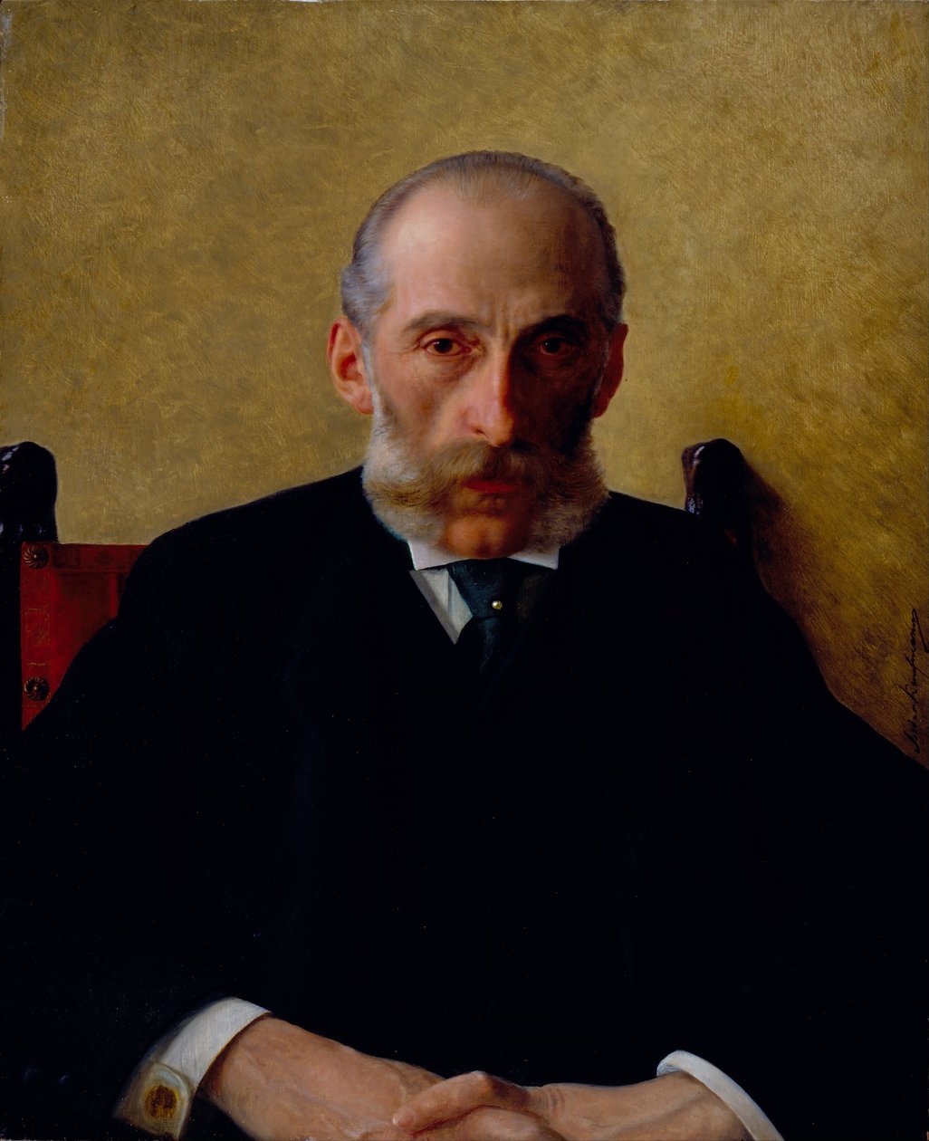Portrett av Isidor Gewitsch, ca. 1900 av Isidor Kaufmann