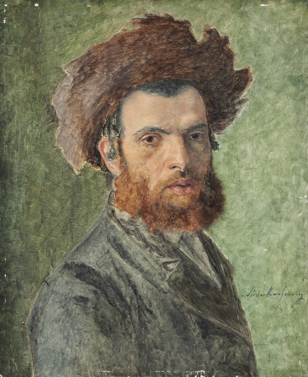 Portrett av en ung hasidisk jøde, av Isidor Kaufmann