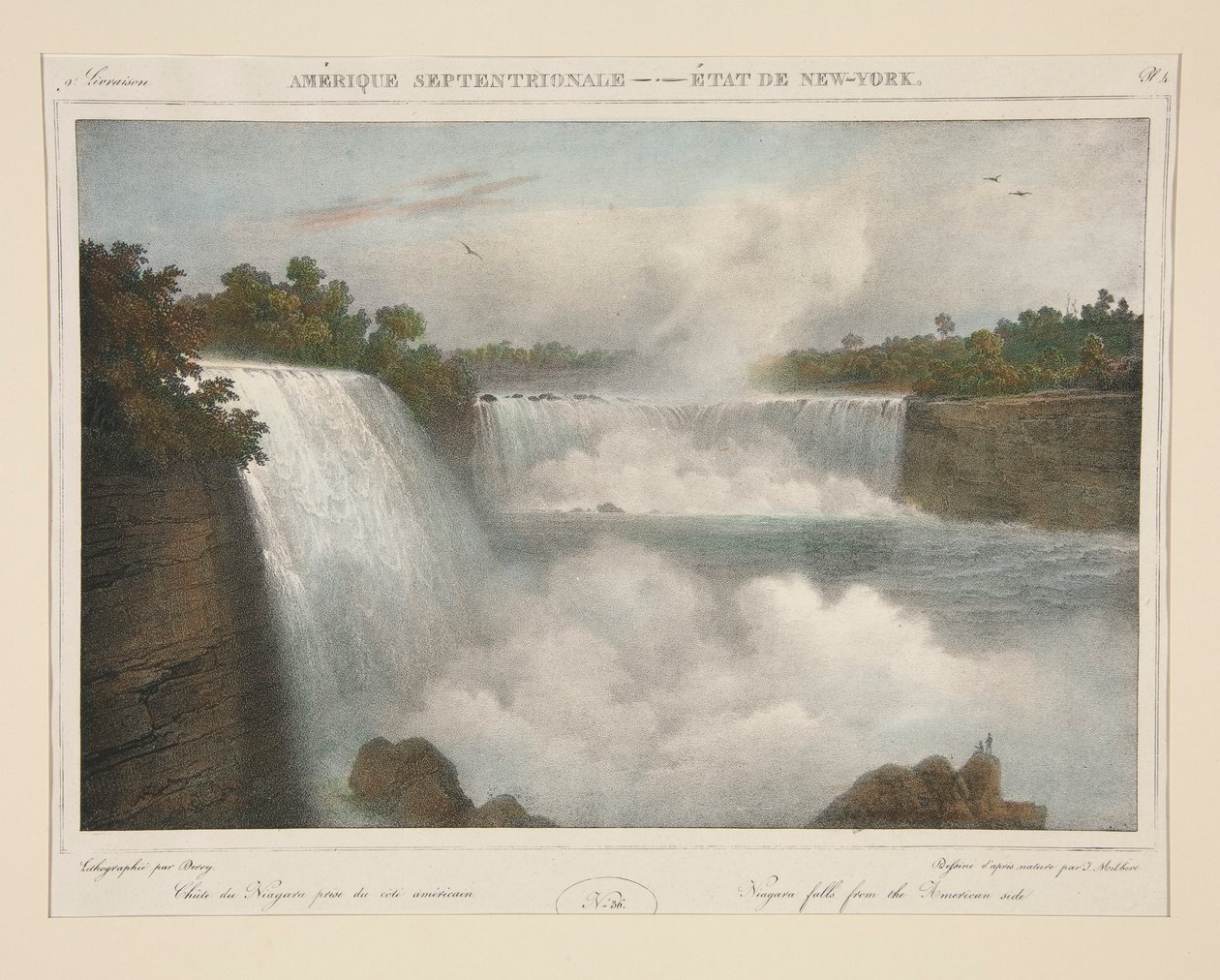 Nord-Amerika – delstaten New York, nr. 36 av Isidore Laurent Deroy