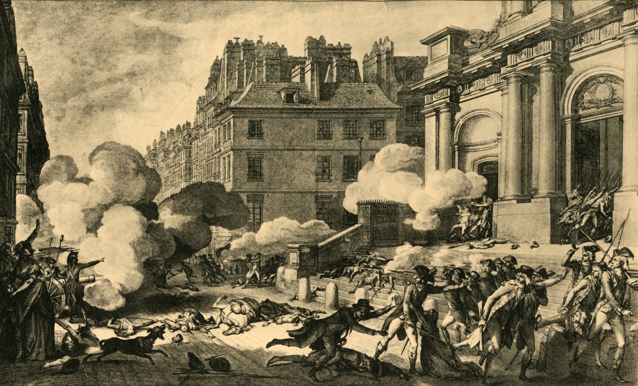 Dag av 13 Vendemiaire of the Year 4, 1797, 1921. av Isidore Stanislas Helman