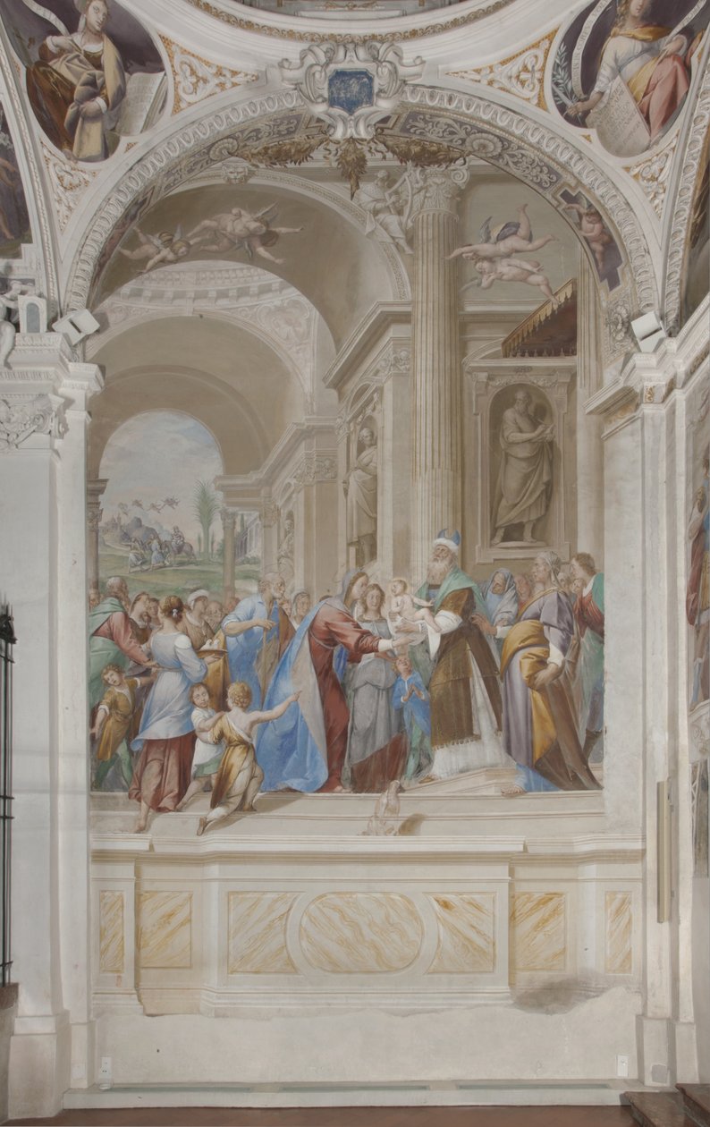 Presentasjon av Jesus i tempelet, 1623-34 av Isidoro Bianchi