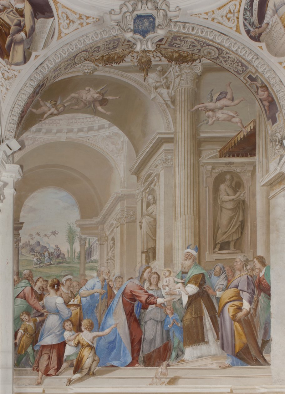 Presentasjon av Jesus i tempelet, 1623-34 av Isidoro Bianchi
