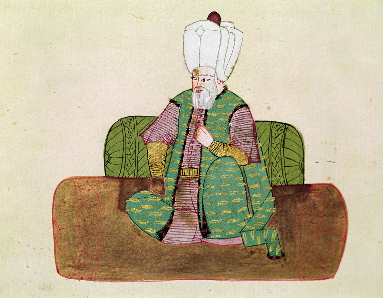 Fru 1971 Sultan Suleyman I (1495-1566) av Islamic School